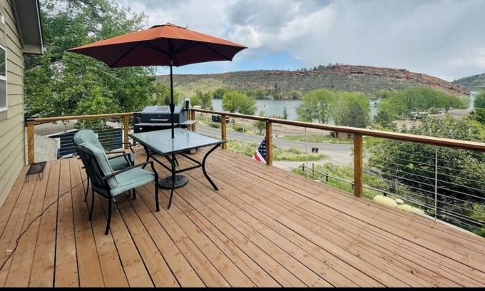 Fort Collins House | Beautiful, Private, Family Getaway Lake House