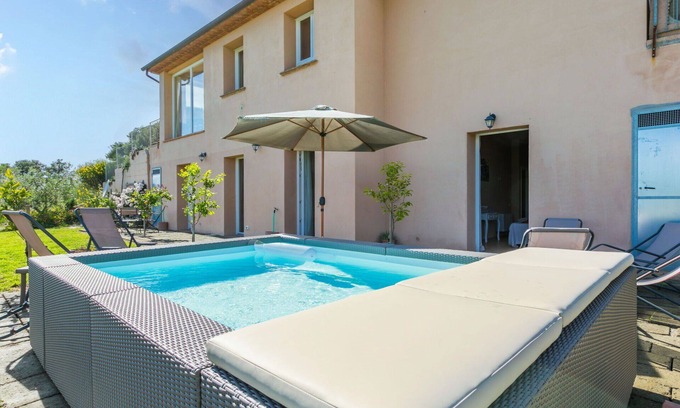 Bibbona Villa | Beautiful private villa for 8 guests with WIFI, private pool, A/C, TV, terrace and panoramic view