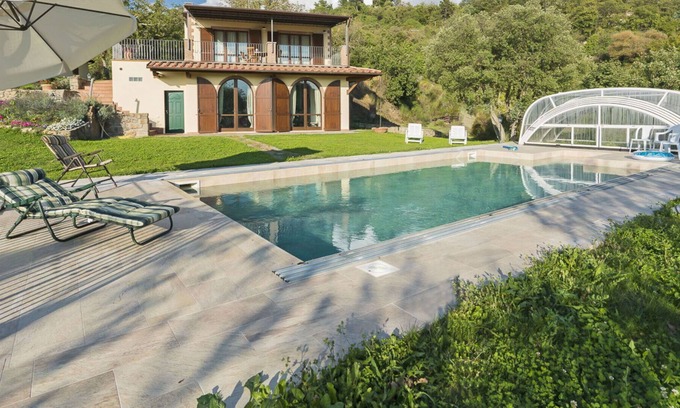 Roccastrada House | Beautiful private villa for 6 guests with WIFI, private pool, TV, terrace, pets allowed and park...