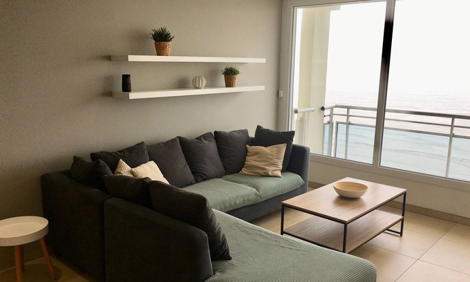 Opal Coast Apartment | Beautiful SEA FRONT apartment Hardelot Plage, 2 bedrooms