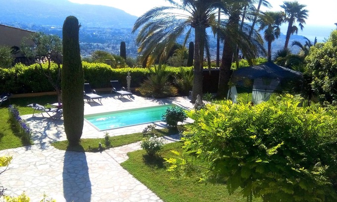 Nice Villa | Beautiful Secure Private villa & pool - Sea & mountain views.