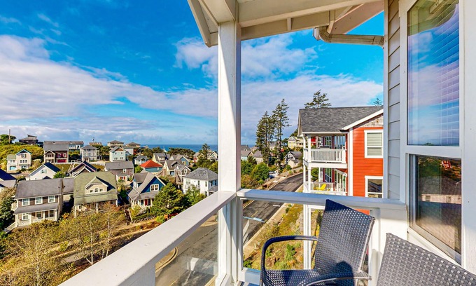 Nelscott House | Beautiful & spacious, oceanview home, with hot tub & foosball table