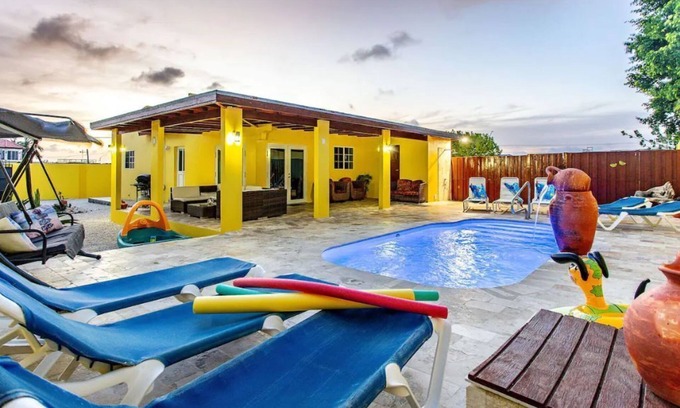 San Miguel Villa | Beautiful & spacious villa with private pool, just 3 minutes from Eagle Beach