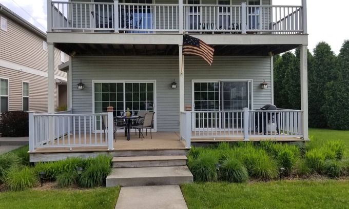 Saint Joseph House | Beautiful St. Joe River Views - 1 Mile to downtown/beaches!