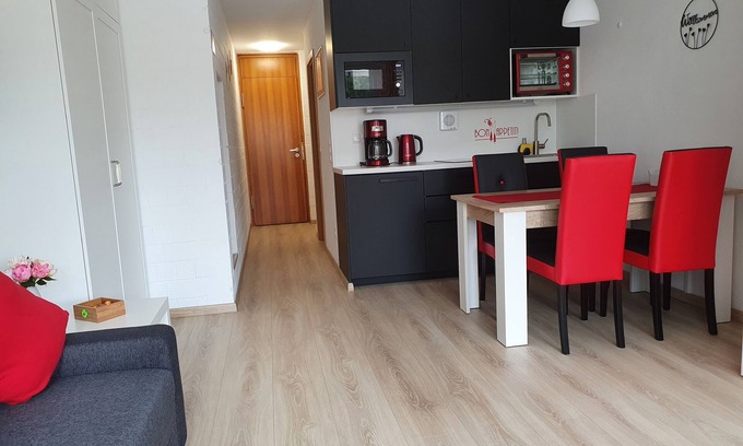 Sankt Englmar Apartment | Beautiful Studio - Apartment Amalia with sauna and swimming pool