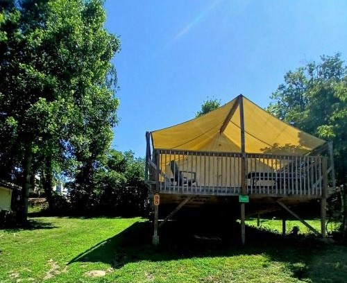 Logan Other | Beautiful Tented Cabin Nestled Amidst Trees with Incredible Hiking Trails Near in Logan, Ohio
