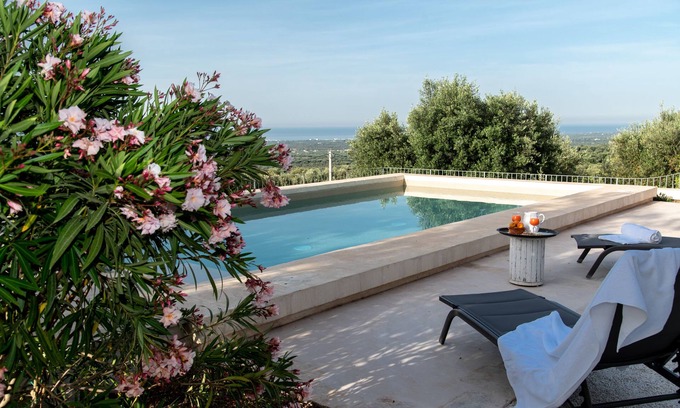 Fasano House | Beautiful trullo with panoramic sea view and pool - 3 bedrooms - 2/6 people