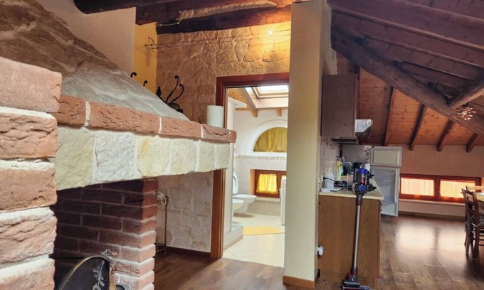 Santorso Apartment | Beautiful two-bedroom attic, fine finishes