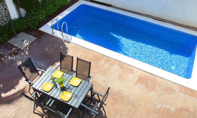 San Juan de Alicante House | Beautiful villa for 10 guests with private pool, WIFI, A/C, TV and terrace