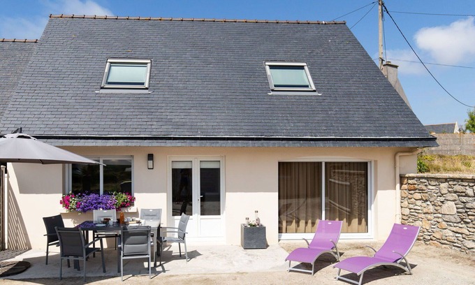Guisseny House | Beautiful villa for 5 people with WIFI, TV, terrace and pets allowed