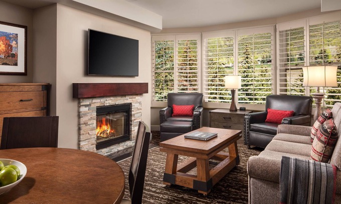 Highland Meadows Resort | Beautiful West Vail StreamSide Retreat + Premium Amenities, 2-Bedroom Condo