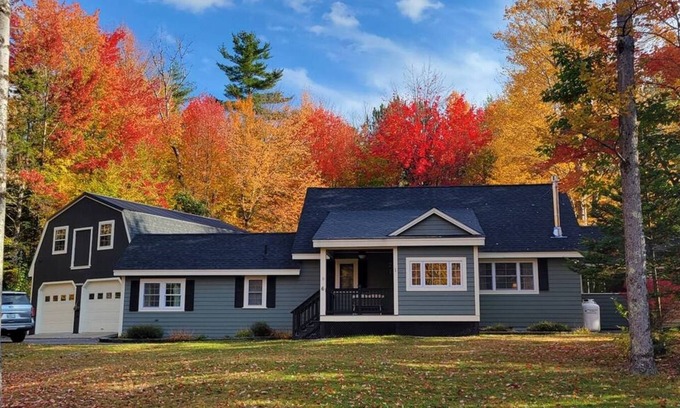 Thornton House | Beautiful White Mountains Home w/Beautiful Foliage Views, Sauna, Firepit and Gameroom