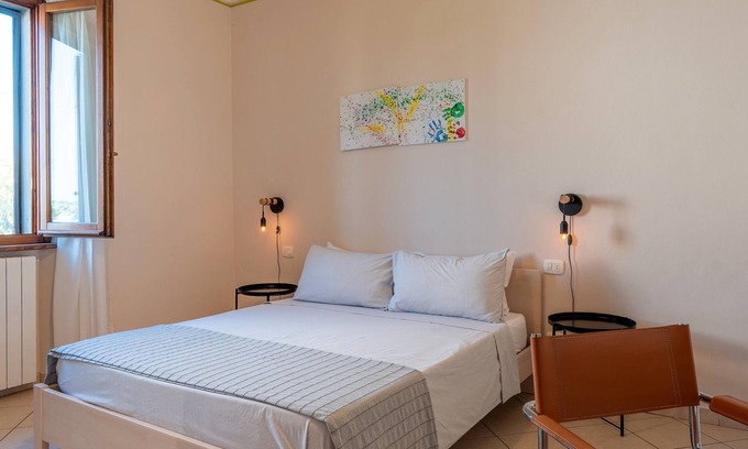 San Pietro a Cegliolo Bed & Breakfast | Bed and Breakfast 'Camera 5' with Shared Terrace, Wi-Fi and Air Conditioning