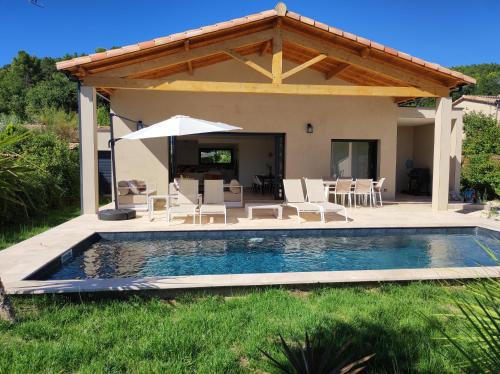 Saint-Hippolyte-de-Montaigu Villa | Belle villa à 10 min d'Uzès