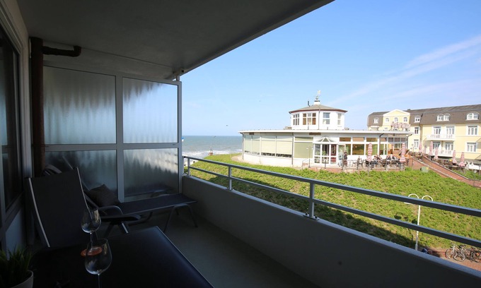 Wangerooge Apartment | Best location on Wangerooge with sea view, balcony, top equipment