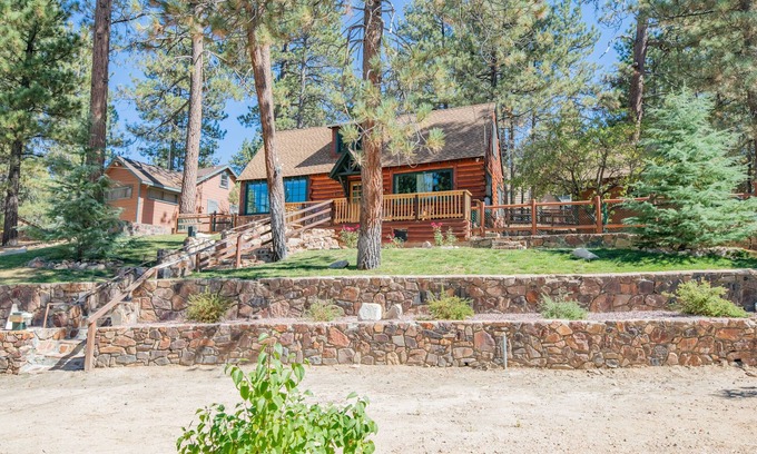 Boulder Bay House | Big Bear Retreat - 2 Fireplaces, Deck, Barbecue, Fenced Yard