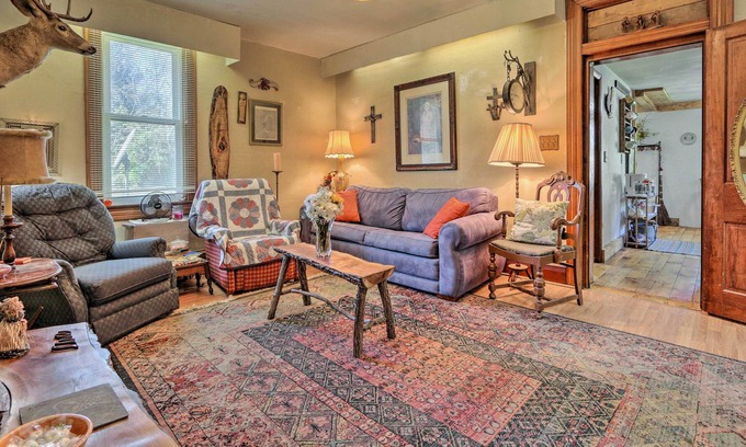 New Straitsville House | Big Dog-Friendly Home w/ Porch & Private Yard