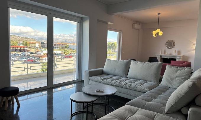 Nafplion City Centre Apartment | Big size appartment at the port of the old city of Nafplio with view to the sea.