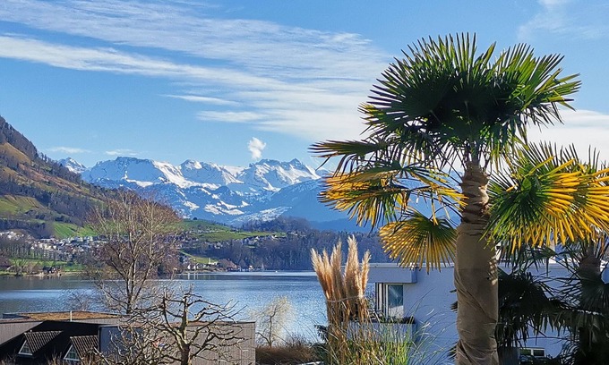 Merlischachen Apartment | Bijou on Lake Lucerne