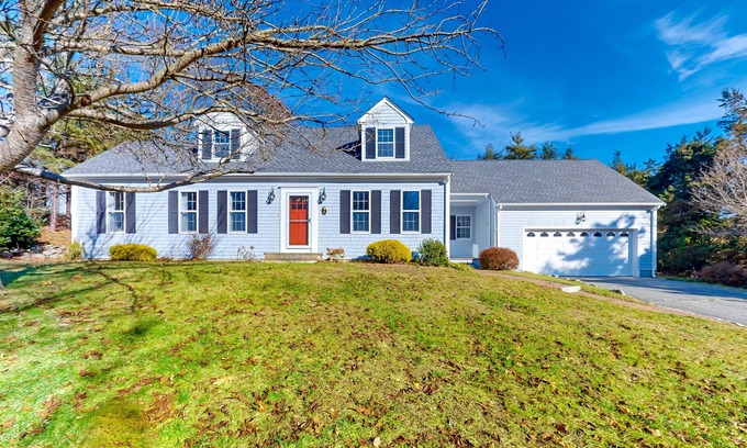 North Falmouth House | Biking, Beaches, & Private Backyard Perfect For Grilling