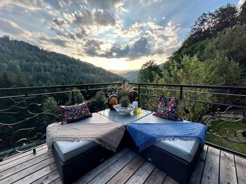Frantschach-Sankt Gertraud Villa | Black Pearl - Blockhaus inmitten der Natur