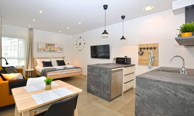 Bale Apartment | Black & White studio 1