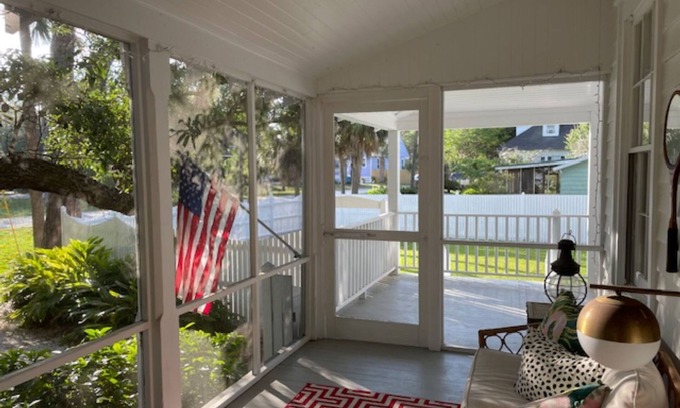 Tybee Island Cottage | Bliss Cottage - private pool, porches galore, designer oasis