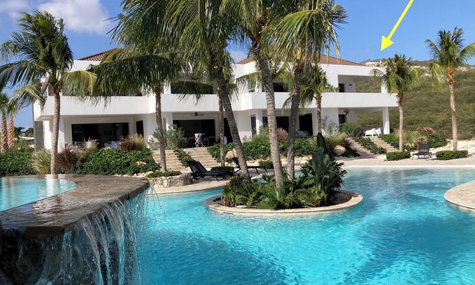 Sint Michiel Apartment | Blue Bay Penthouse REEF 5, BEACH GOLF POOL DIVE and OCEAN view