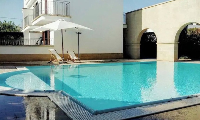 Santa Maria al Bagno Apartment | Blue Paradise house-Family apartment with private pool near the sea
