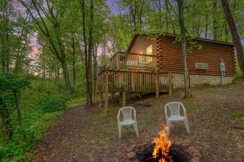 Logan House | Blue Rose Cabins - Pine Ridge Cabin