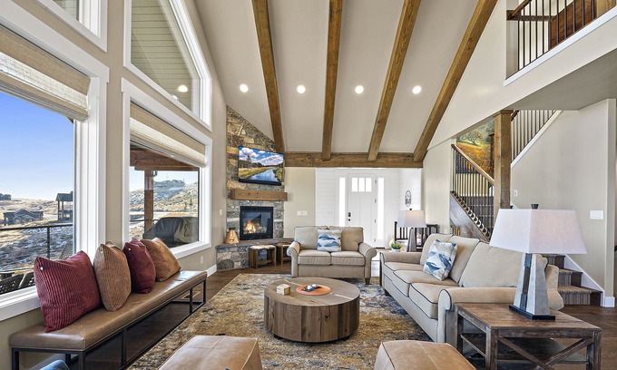 Fish Haven House | Blue View Escape (Sleeps 16) by Bear Lake Luxury Rentals
