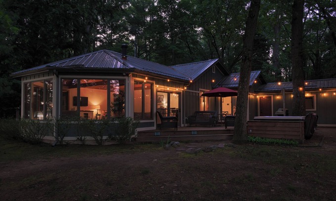 Grand Junction House | Blueberry Pines ~ Fabulous cottage in a wooded setting with views of North Lake.