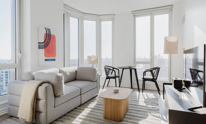 Williamsburg Apartment | Blueground | Southside, fitness center, nr Prospect Park