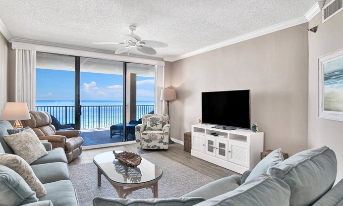 Orange Beach House | Bluewater 805 | Pristine Gulf-Front Condo in Orange Beach