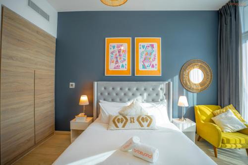 Dubai Marina Apartment | Bnbeyond's Sheek Studio at Studio One tower