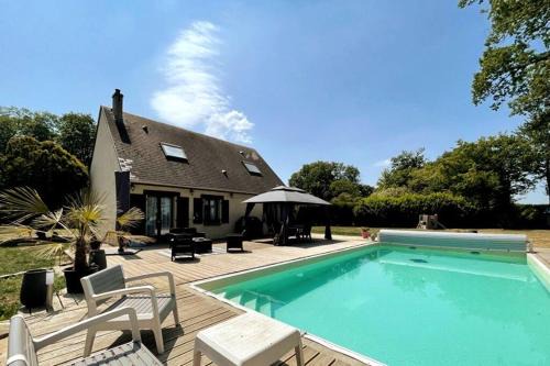Grandvilliers House | BoiKlo - Private pool, Billard, Spa Nordique 10p