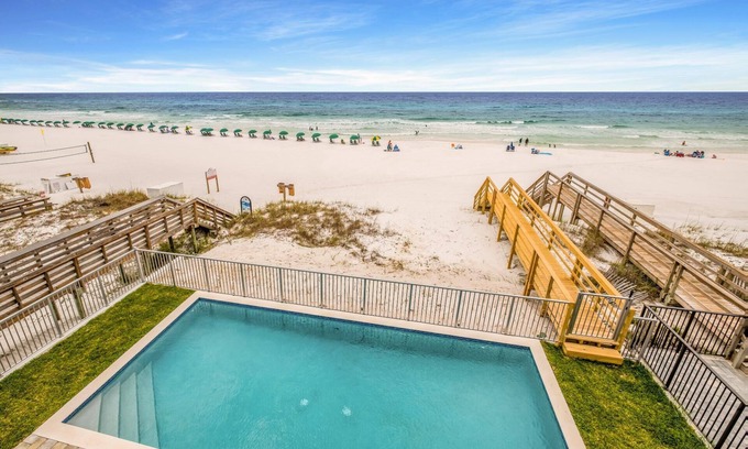 Miramar Beach House | Book a Fall Stay Today! 10 Bedroom Gulf Front House! New Construction! Private Pool! Hot Tub!