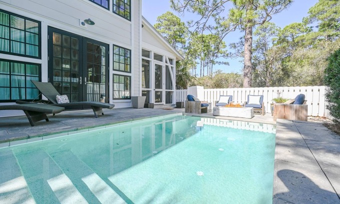WaterSound West Beach House | Book Today for Fall! Watersound West Gated Community! 4 Adult Bikes! Community Pool!