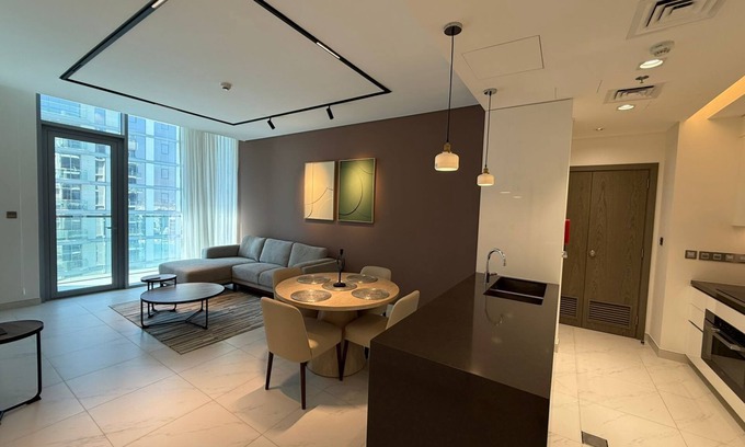 Bur Dubai Apartment | Bookable - 2.5-Bedroom in District One Residences, Crystal Lagoon Views