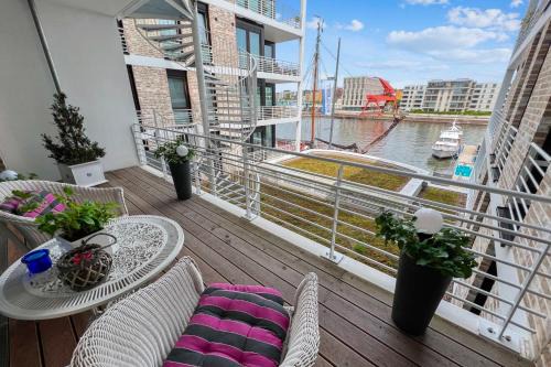 Mitte-Sud Apartment | Bootshaus Am Neuen Hafen