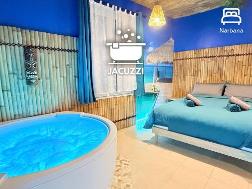 Anatole France Apartment | BORA-BORA SUITE - Jacuzzi - Centre by Narbana