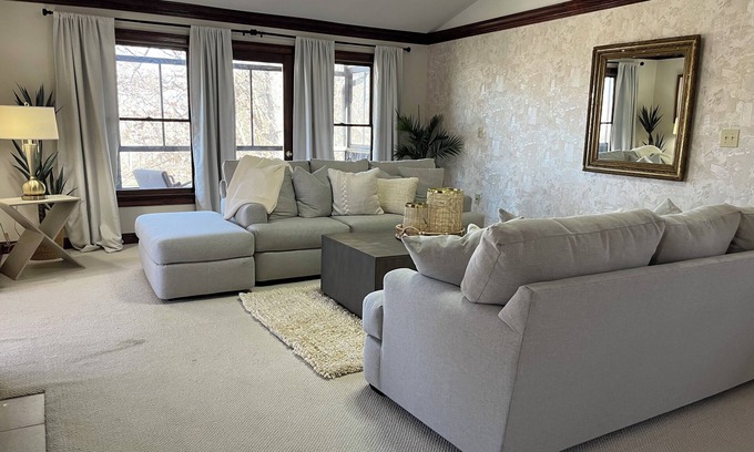 Winston - Salem House | Boutique Hotel-like house on 20 acres + add ons to accommodate up to 20 guests