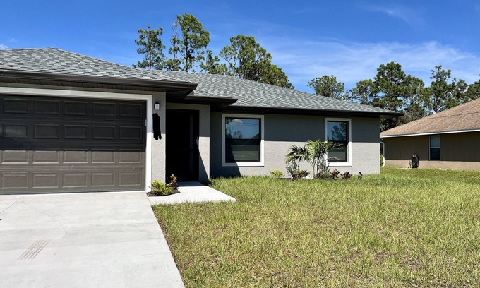 Sunshine House | Brand new 3 bedrooms /2 bathrooms Home in Lehigh Acres, Fl. close to everything