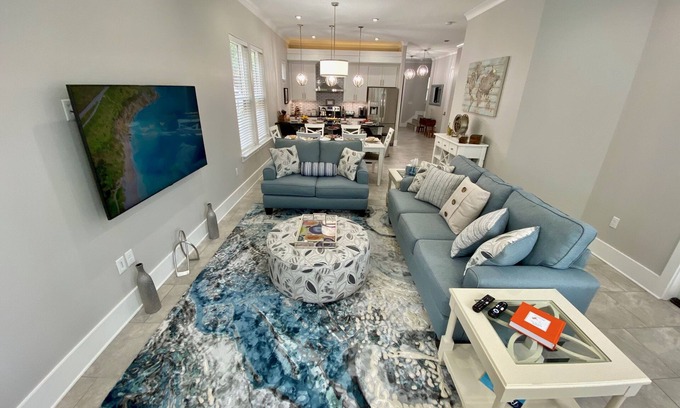 Sandestin House | Brand new amazing home and golf cart exclusively built for rental pet friendly