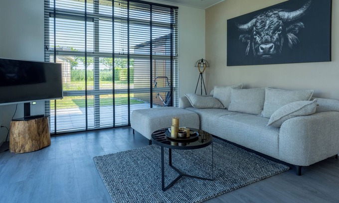 Molenschot Ski Chalet | Brand new and beautiful chalet for rent in Molenschot on quiet park