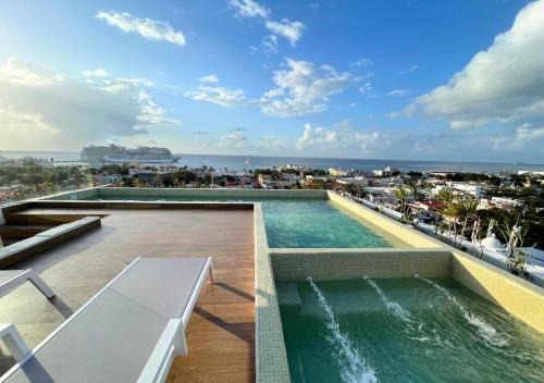 Colonia Centro House | Brand New Condo with Rooftop Pool
