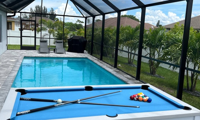 Diplomat House | Brand New Construction Heated Salt Water Pool Home, Paradise in Cape Coral! 🌴
