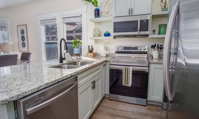 Denver Heights Villa | Brand New Craftsman 2BR 2BA Home in Denver Heights