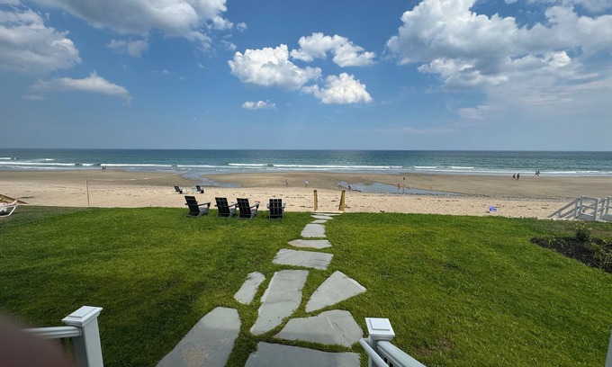 Ogunquit - Wells House | Brand new Five bedroom beachfront home on Moody Beach.Amazing location!