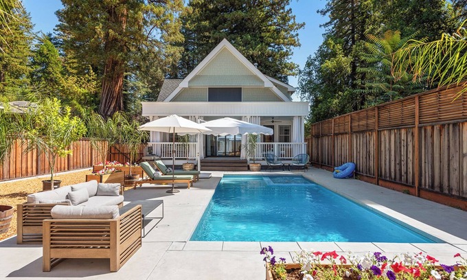 Guerneville House | Brand New Gorgeous Modern Farmhouse w/Pool, Hot Tub